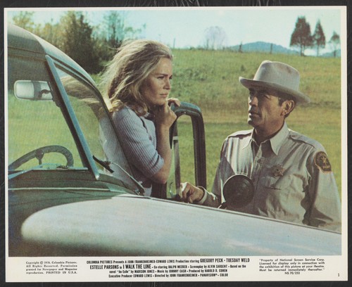 Tuesday weld gregory peck car - peck,